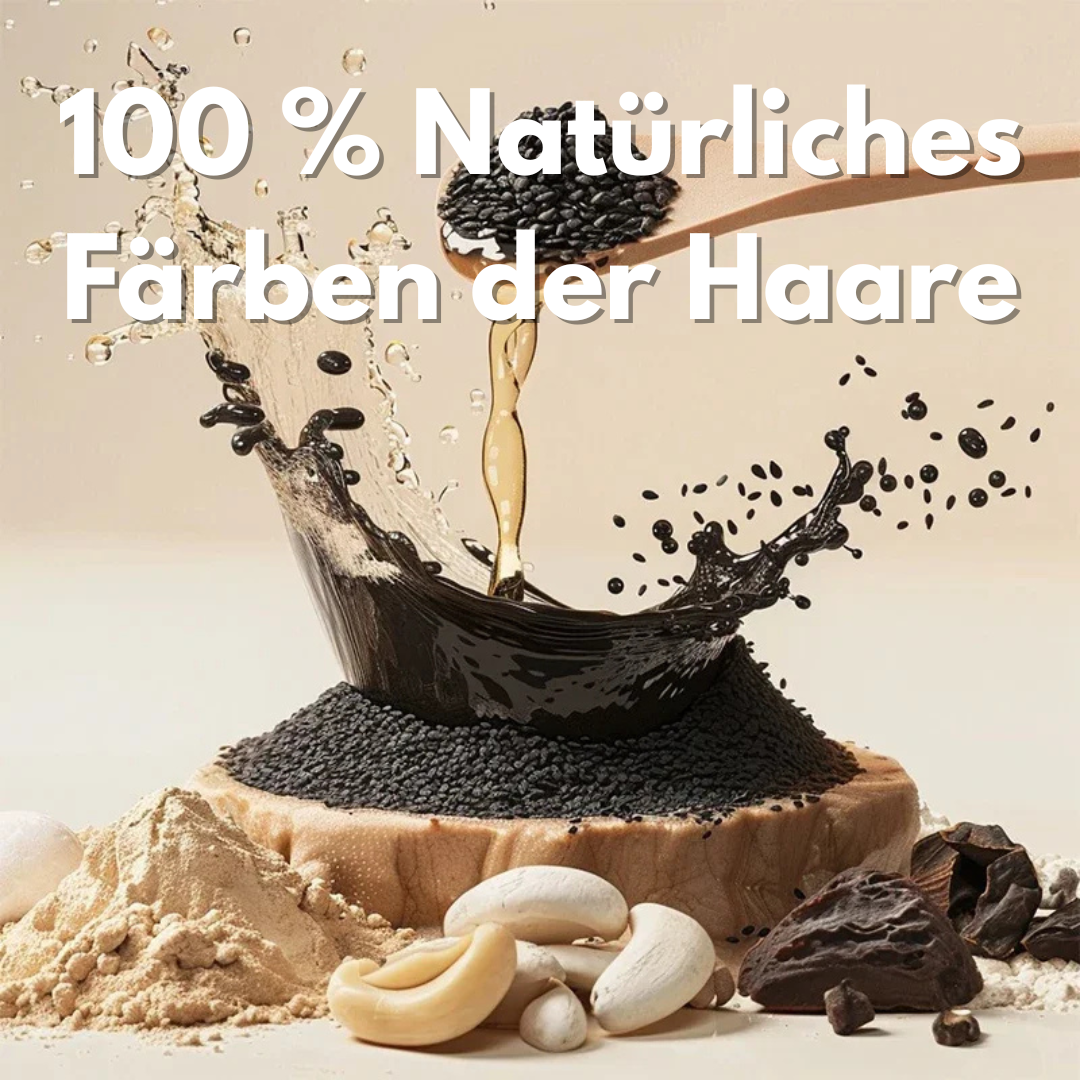 Haarfärbe-Shampoo für Sie & Ihn – Instant Color Shampoo mit Pflegeformel gegen graue Haare & für gesunde Kopfhaut