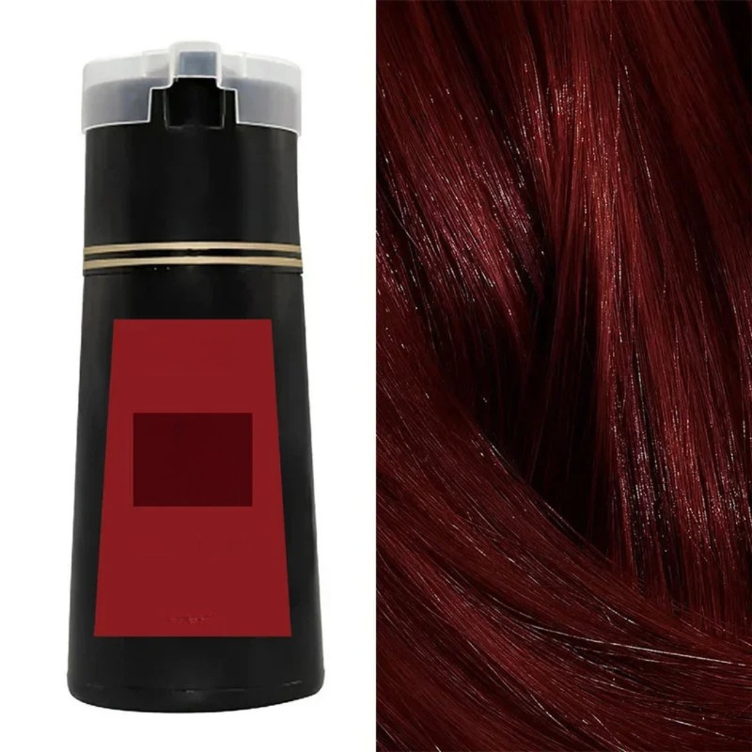 Haarfärbe-Shampoo für Sie & Ihn – Instant Color Shampoo mit Pflegeformel gegen graue Haare & für gesunde Kopfhaut