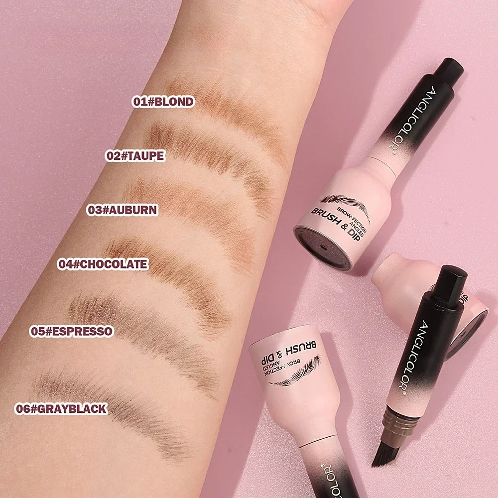 Wasserfester Augenbrauenstift – Wild 3D Brow Pen mit Winkelbürste & Tönungscreme für intensive, langanhaltende Ergebnisse