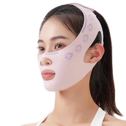 Kinnlifting Bandage V-Shape – Anti-Falten V-Linien Maske für das Gesicht – Konturformendes Beauty Tool für Frauen & Männer