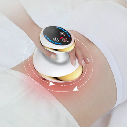 Elektrisches Guasha Vakuumgerät – Schröpfmassage mit Heizfunktion zur Fettverbrennung & Reduktion von Cellulite & Muskelschmerzen