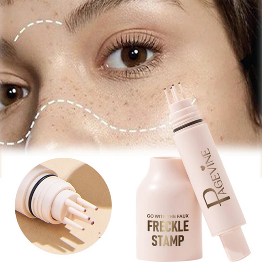 Sommersprossen Stempelstift – 5-Punkt Stift für natürliche Fake-Sommersprossen, wasserfest & schnell trocknend für frischen Look