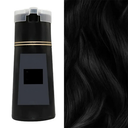 Haarfärbe-Shampoo für Sie & Ihn –  Instant Color Shampoo mit Pflegeformel gegen graue Haare & für gesunde Kopfhaut