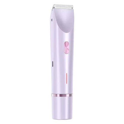 Shiny 2 in 1 Rasierer und Trimmer / Epilierer – Schmerzloser Elektrorasierer für Damen mit Gesichtsepilierer & Trimmer für Bikinizone & Beine