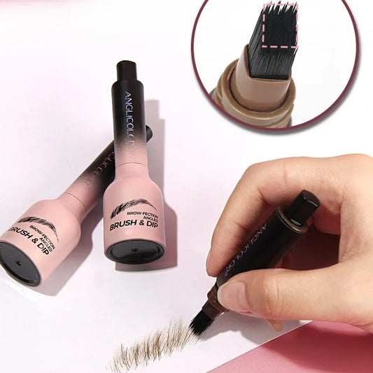 Wasserfester Augenbrauenstift – Wild 3D Brow Pen mit Winkelbürste & Tönungscreme für intensive, langanhaltende Ergebnisse